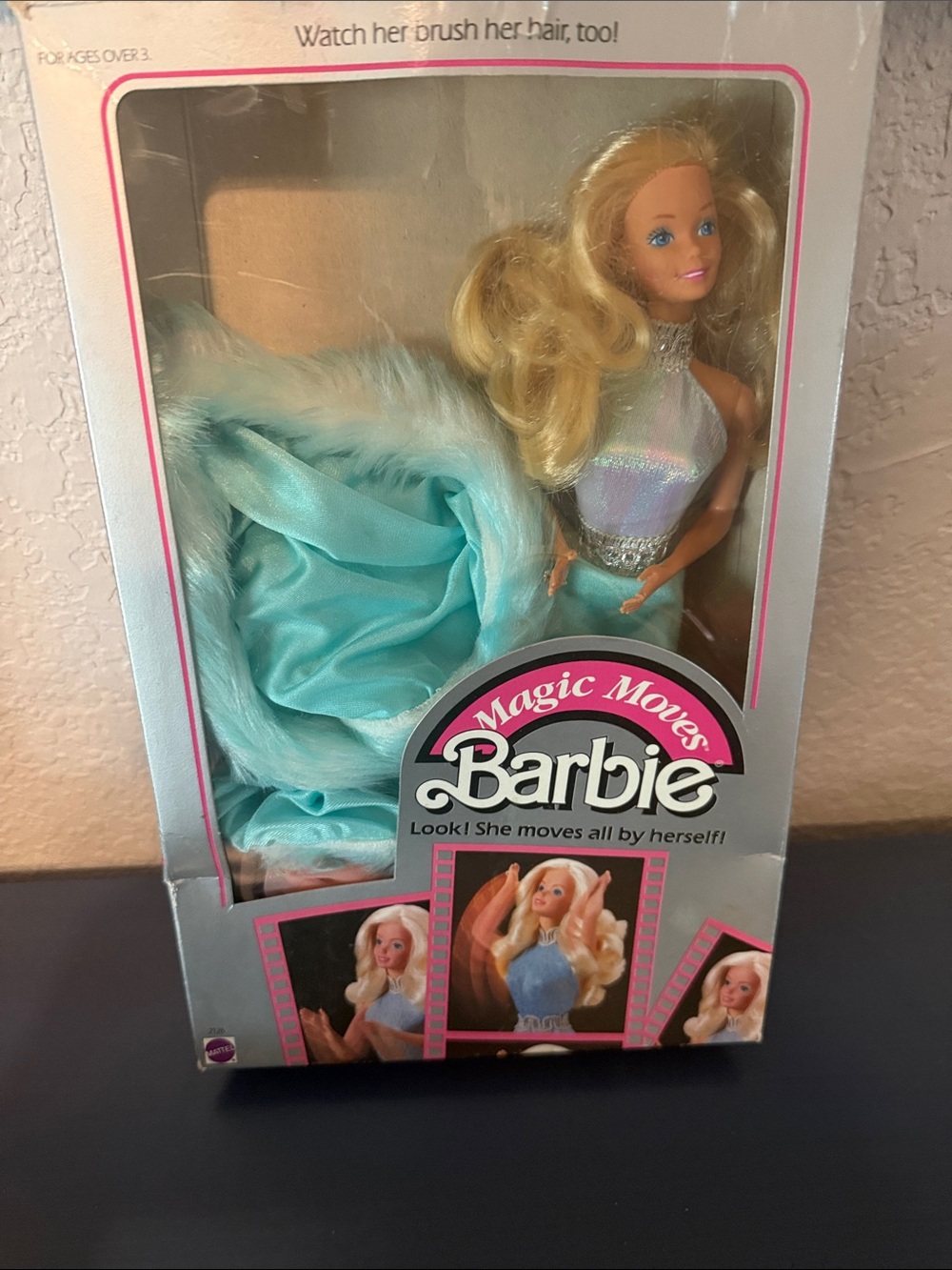 Barbie Aqua-Tone Magic Moves Doll with Blonde Hair